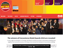 Tablet Screenshot of cr-awards.co.uk